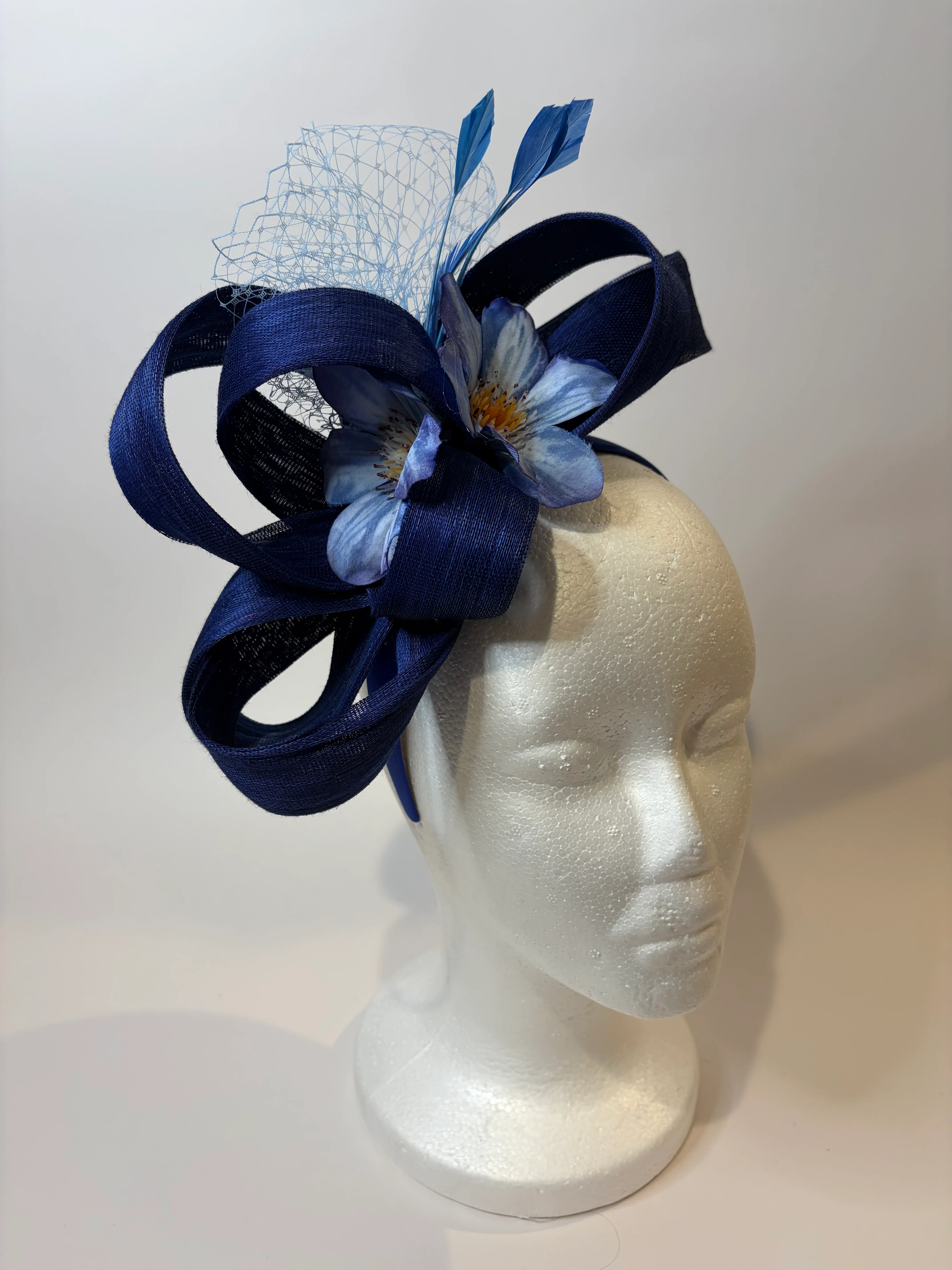 Navy Fascinators & Derby Hats | Handmade in Louisville, KY  display picture 2